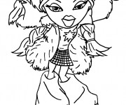 Coloriage Bratz maternelle