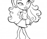 Coloriage Bratz rousse