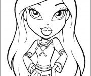 Coloriage Bratz Yasmin