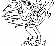 Coloriage Bratz Yasmin en ligne