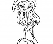 Coloriage et dessins gratuit Image de Bratz à imprimer