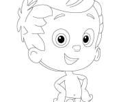 Coloriage Bubble Gil facile
