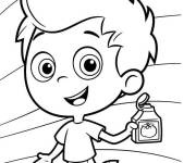 Coloriage et dessins gratuit Bubulle guppies avec le jus de tomate à imprimer