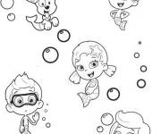 Coloriage Bubulle Guppies gratuit