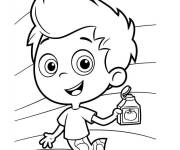 Coloriage et dessins gratuit Bubulle Guppies pour enfant à imprimer