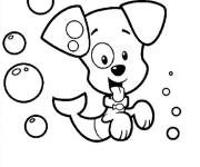 Coloriage et dessins gratuit Bubulle Puppy, le petit chiot à imprimer