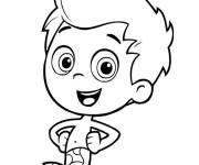 Coloriage Gil tout confiant