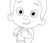 Coloriage Gobie souriant