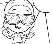 Coloriage Goby adore le soleil