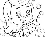 Coloriage Gruppy Molly kawaii