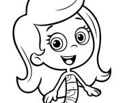 Coloriage Guppy Molly
