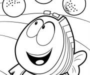 Coloriage Monsieur Grouper en jouant