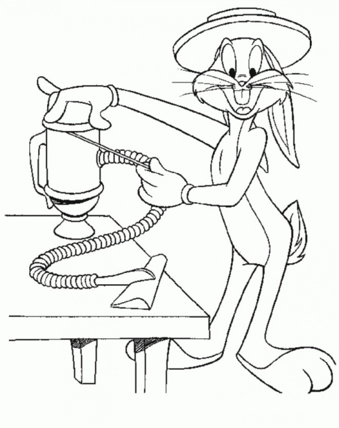 Coloriage et dessins gratuits Bugs Bunny gratuit à imprimer à imprimer