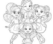 Coloriage Butter Beans Cafe Enchante dessin anim&eacute;