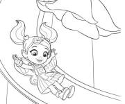 Coloriage Butter Beans Cafe Enchante pour fille