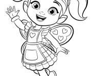Coloriage Cricket la petite s&oelig;ur de Butterbean