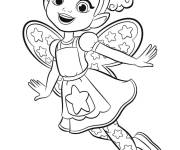 Coloriage Dazzle de Butter Beans caf&eacute; Enchant&eacute;