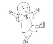 Coloriage caillou en dansant