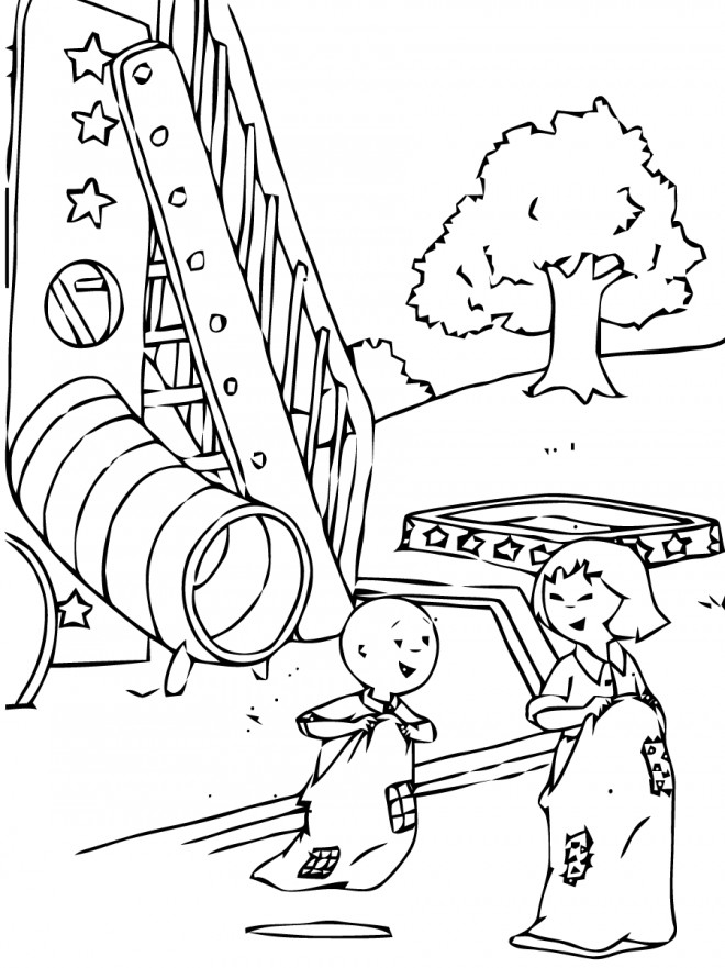 Coloriage A Imprimer Caillou