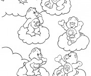 Coloriage Bisounours à imprimer