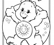 Coloriage Calinours dessin facile