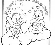 Coloriage Calinours ours