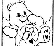 Coloriage Calinours ourson mignon