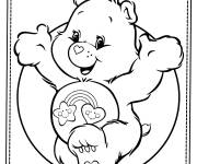 Coloriage Le meilleur ami Calinours