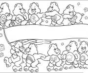 Coloriage Les personnages ours Calinours