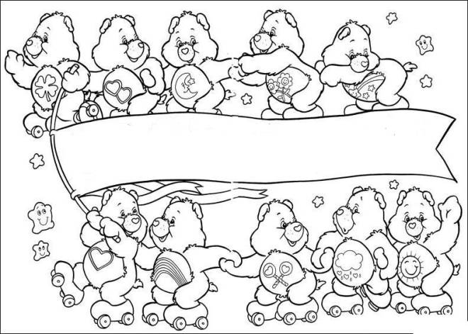 Coloriage et dessins gratuits Les personnages ours Calinours à imprimer