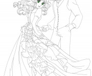 Coloriage Candy et Anthony