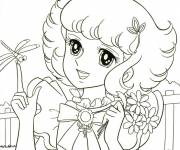 Coloriage et dessins gratuit Candy joyeuse à imprimer