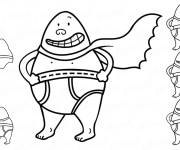 Coloriage Apprendre &agrave; dessiner Capitaine Bobette