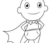 Coloriage Capitaine Bobette Chibi