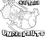 Coloriage Capitaine Bobette en action