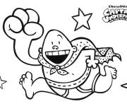 Coloriage Capitaine Bobette heureux