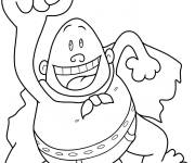 Coloriage Capitaine Bobette mignon