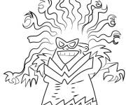 Coloriage Tara Ribble du film Capitaine Bobette