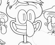 Coloriage Carlo Tentacule de Nickelodeon