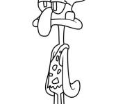 Coloriage et dessins gratuit Carlo Tentacule facile à imprimer