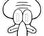 Coloriage et dessins gratuit Masque de Carlo Tentacule à imprimer