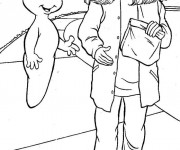 Coloriage Casper gratuit en ligne