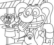 Coloriage Bubba Bubbaphant et CatNap
