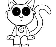 Coloriage et dessins gratuit Catnap aimable à imprimer