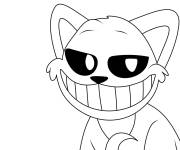 Coloriage et dessins gratuit CatNap de Smiling Critters à imprimer