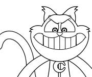 Coloriage et dessins gratuit Catnap en col&egrave;re à imprimer