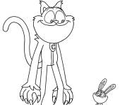Coloriage et dessins gratuit CatNap et Hoppy Hopscotch à imprimer
