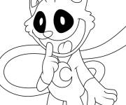 Coloriage CatNap mignon