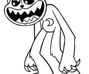 Coloriage et dessins gratuit Catnap terrible à imprimer