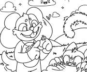 Coloriage Image DogDay et CatNap 